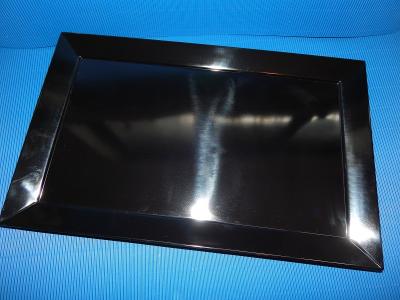 Podnos melaminový čierny 48 x 30  cm